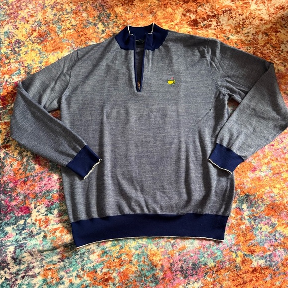 Masters Augusta National Quarter Zip SweaterMerino Wool XL